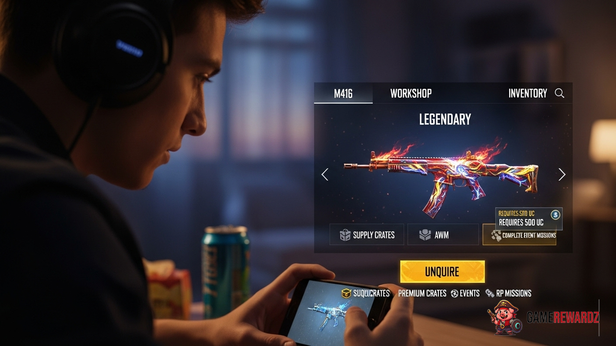 How to Unlock Legendary Skins PUBG Mobile